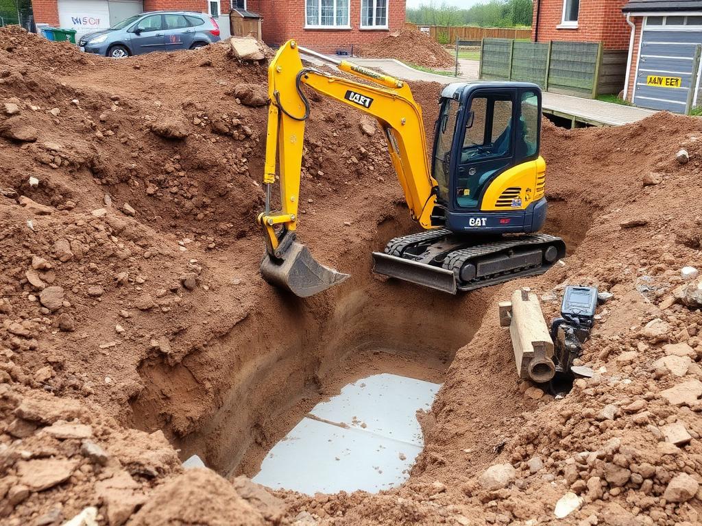 Groundworks work by Hammer & Home