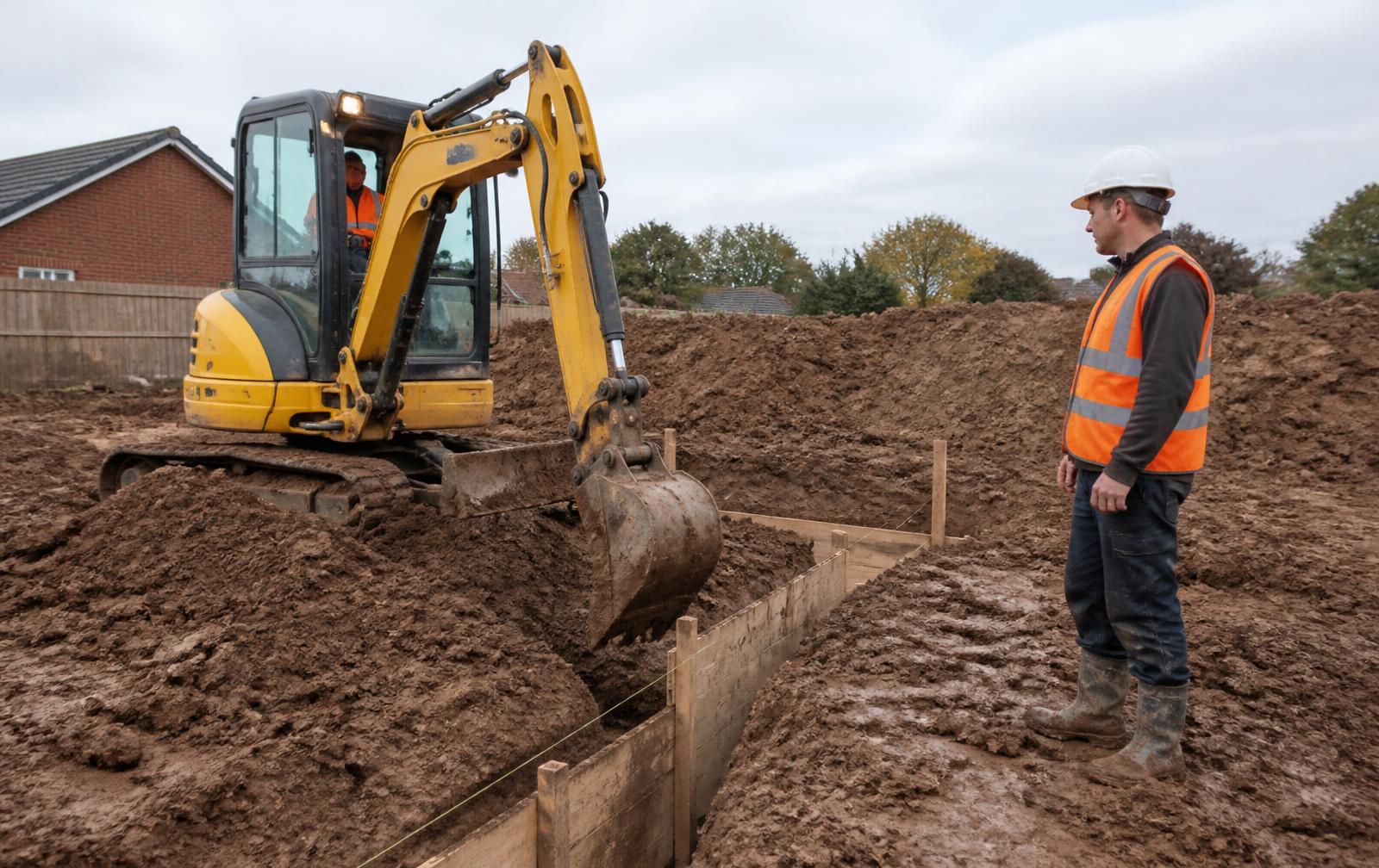 Groundworks work by Hammer & Home